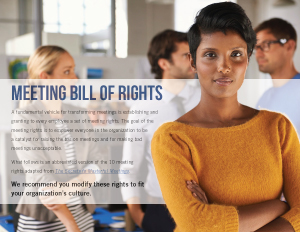 Meeting Bill of Rights