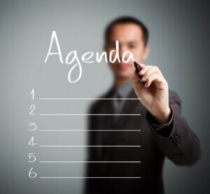 building an agenda